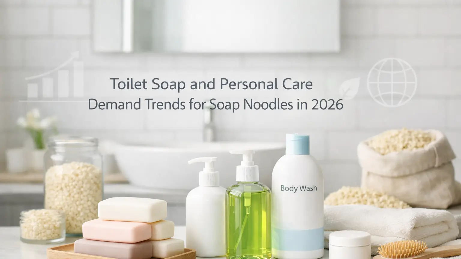2026 में साबुन नूडल्स के लिए टॉयलेट सोप और पर्सनल केयर डिमांड ट्रेंड