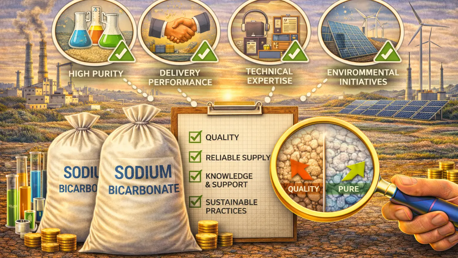 What Buyers Expect From Sodium Bicarbonate Suppliers Beyond Cost