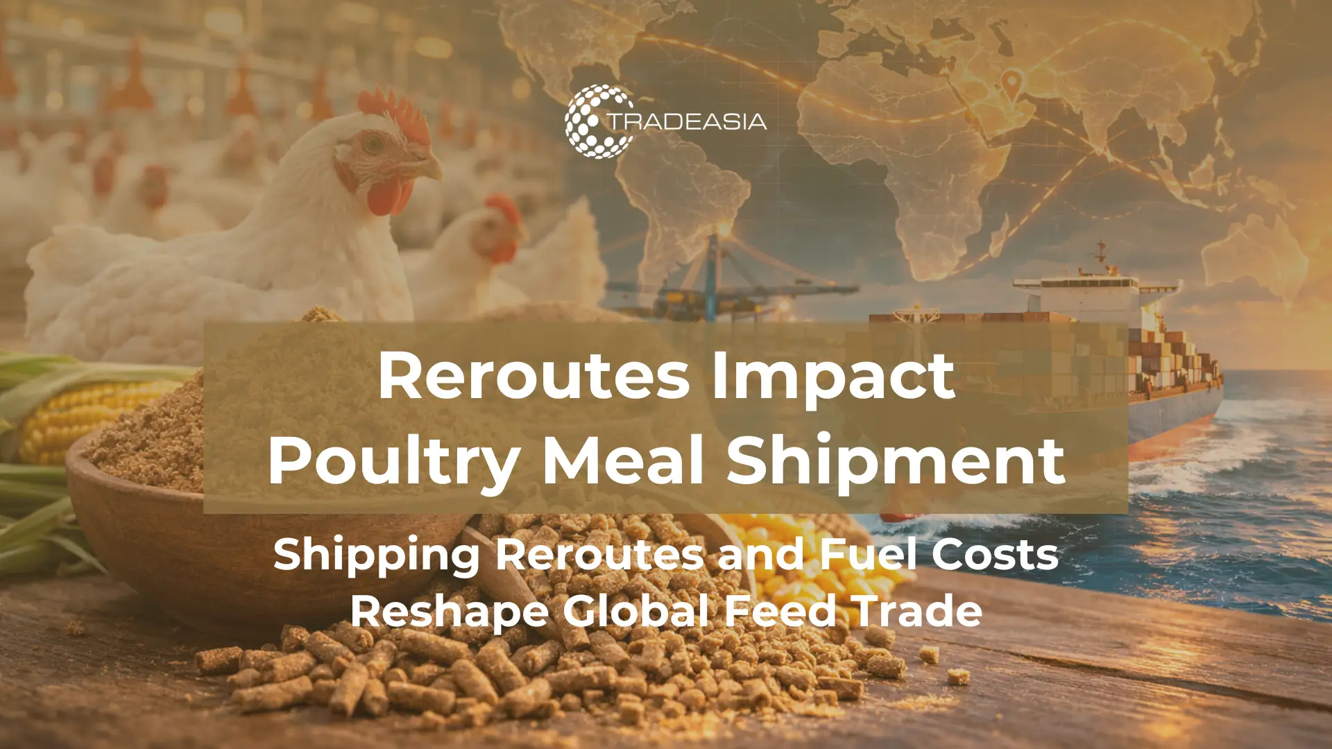 Global Shipping Reroutes and Fuel Costs Impact Poultry Meal Trade Flows
