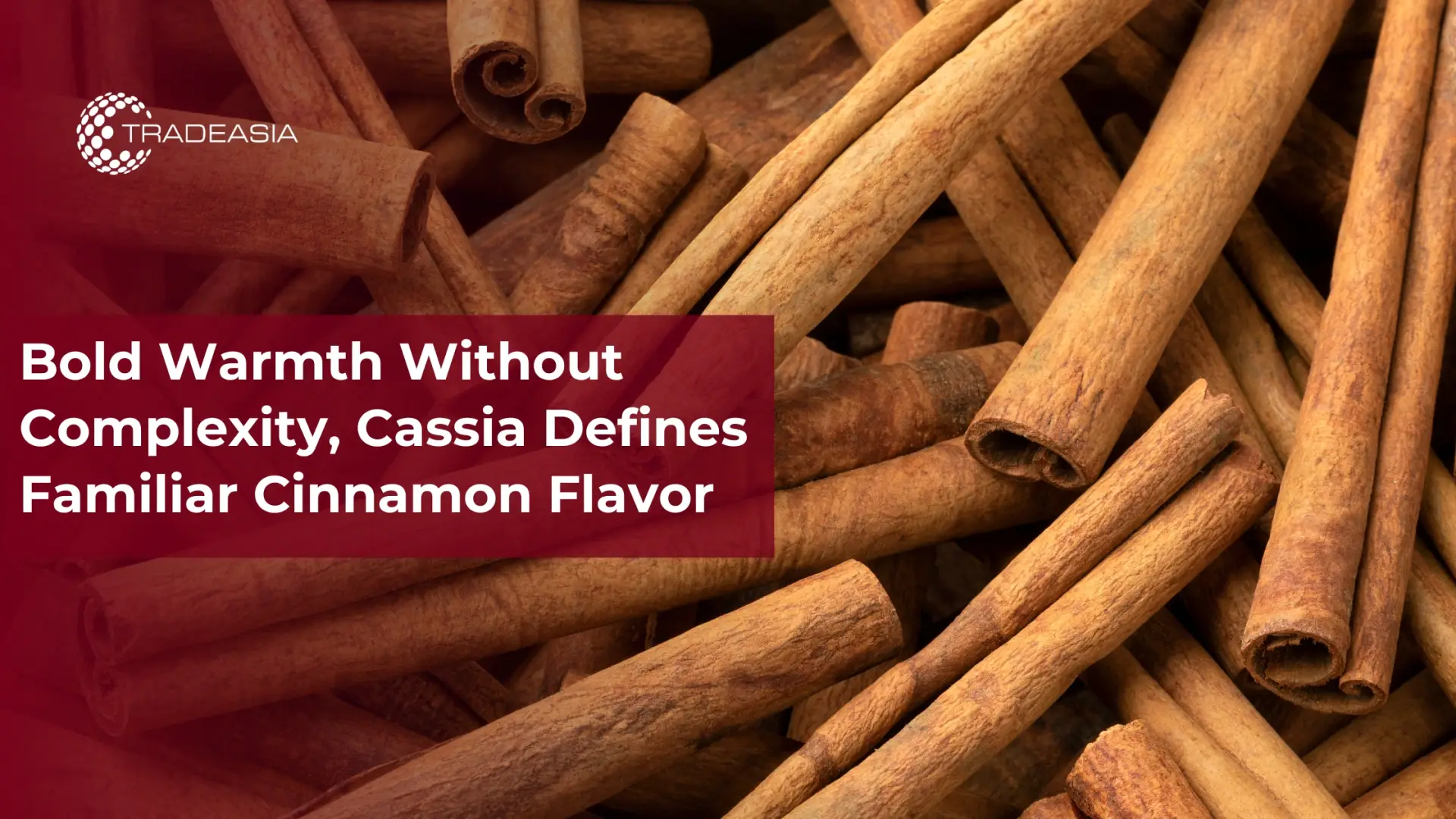 Bold Warmth Without Complexity, Cassia Defines Familiar Cinnamon Flavor