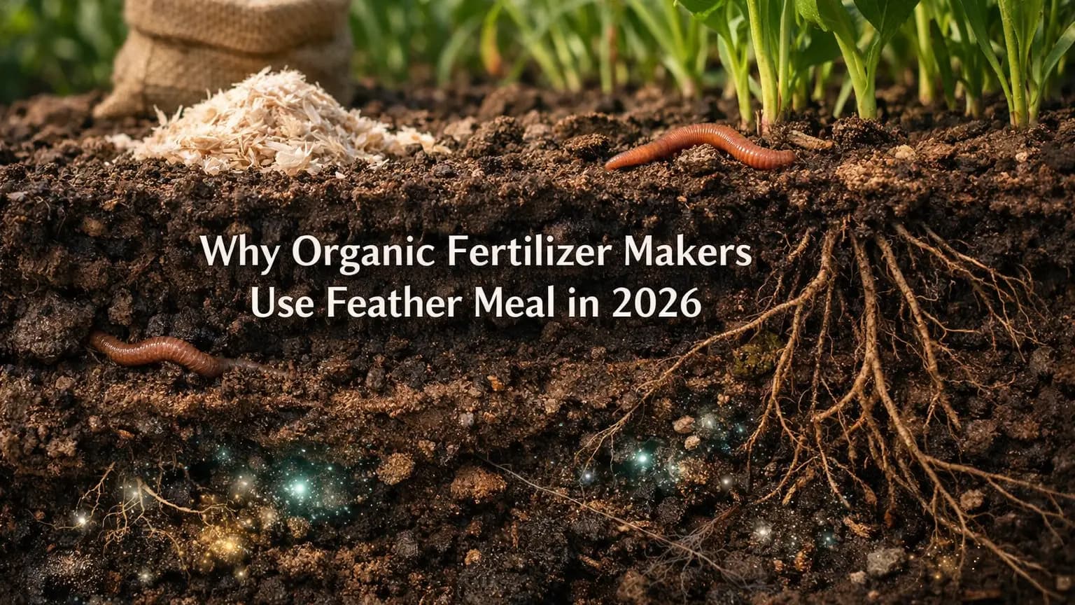 Why Organic Fertilizer Makers Use Feather Meal in 2026