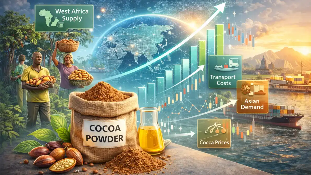 How Harvests Shape Cocoa Powder