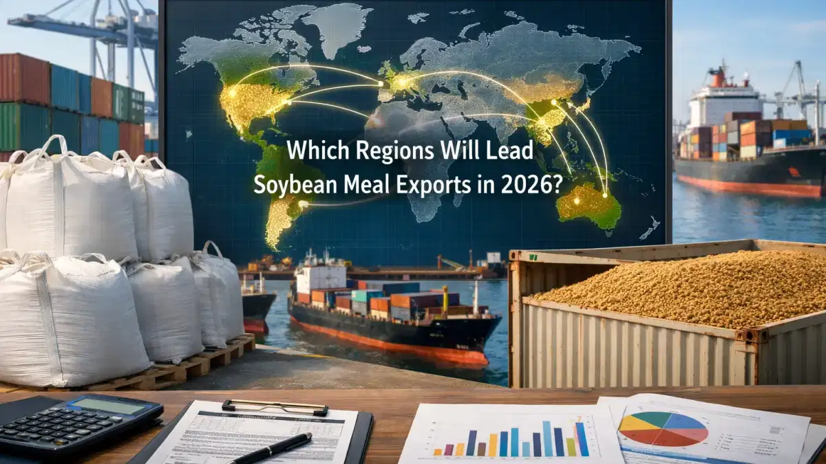 2026 में कौन से क्षेत्र सोयाबीन भोजन निर्यात का नेतृत्व करेंगे?