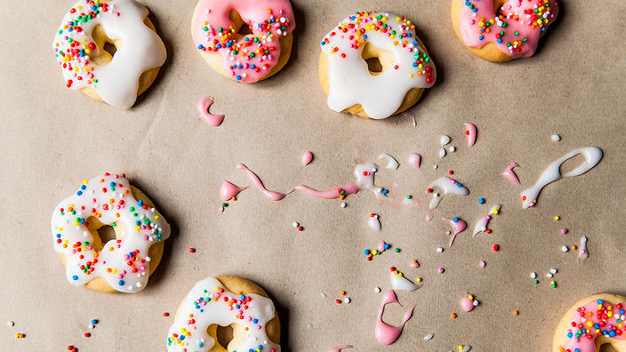 sweetener in donuts